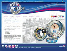 Tablet Screenshot of compensa.at
