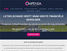 Tablet Screenshot of compensa.nl